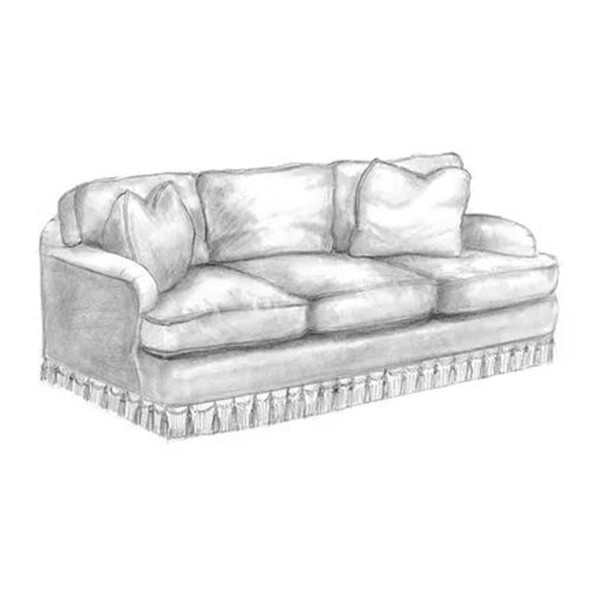 scroll arm Sofa