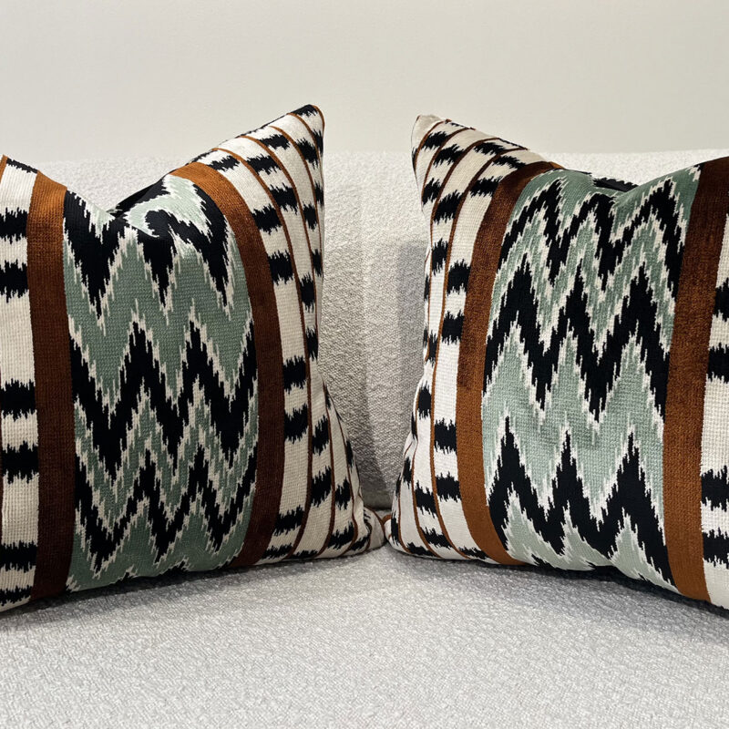Castel Fabric throw pillows