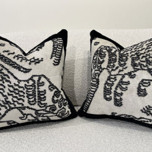 Dedar Fabric throw pillows